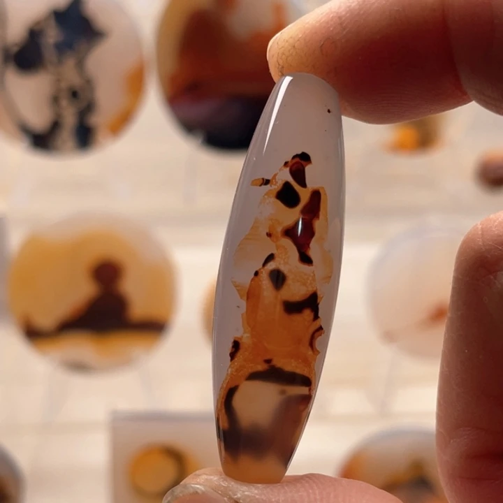 未镶嵌吊坠(不含链)玛瑙/玉髓