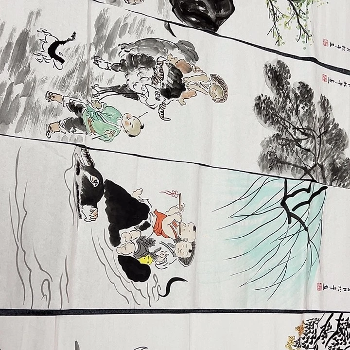 竖款山水作品，喜欢的欣赏一下吧……