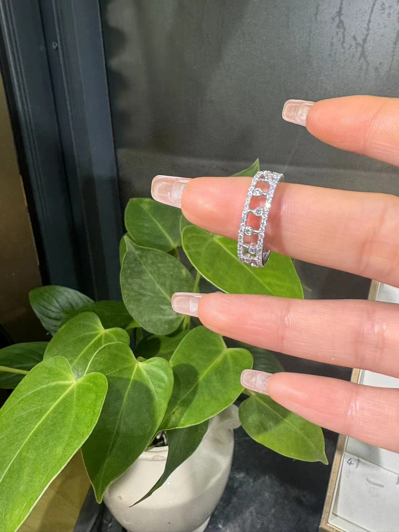 铂金Pt950戒指   5.94克