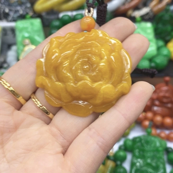 翡翠未镶嵌手链项链51