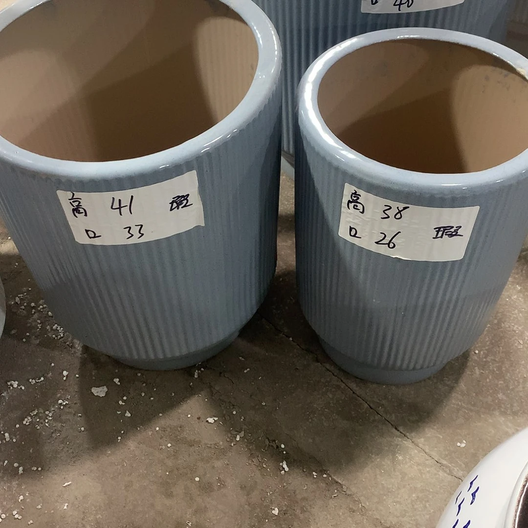 高温陶瓷花盆微瑕