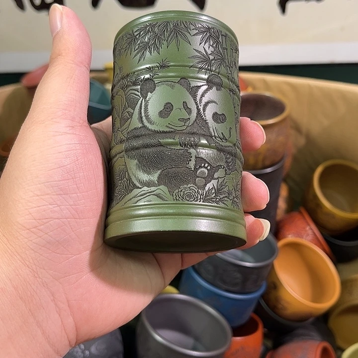 茶杯紫砂全手工紫砂主人杯