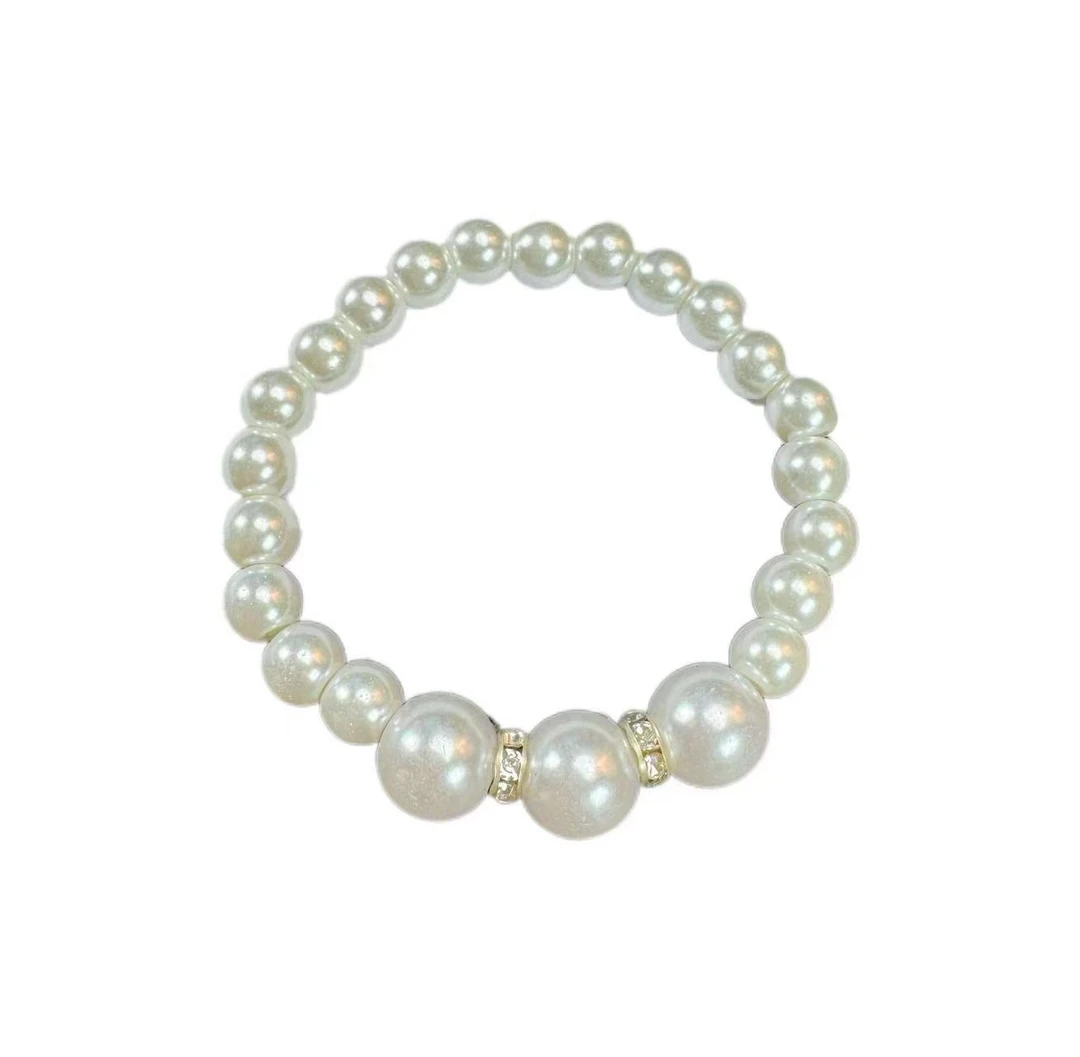 白色澳贝手串 A125-CDN-1A