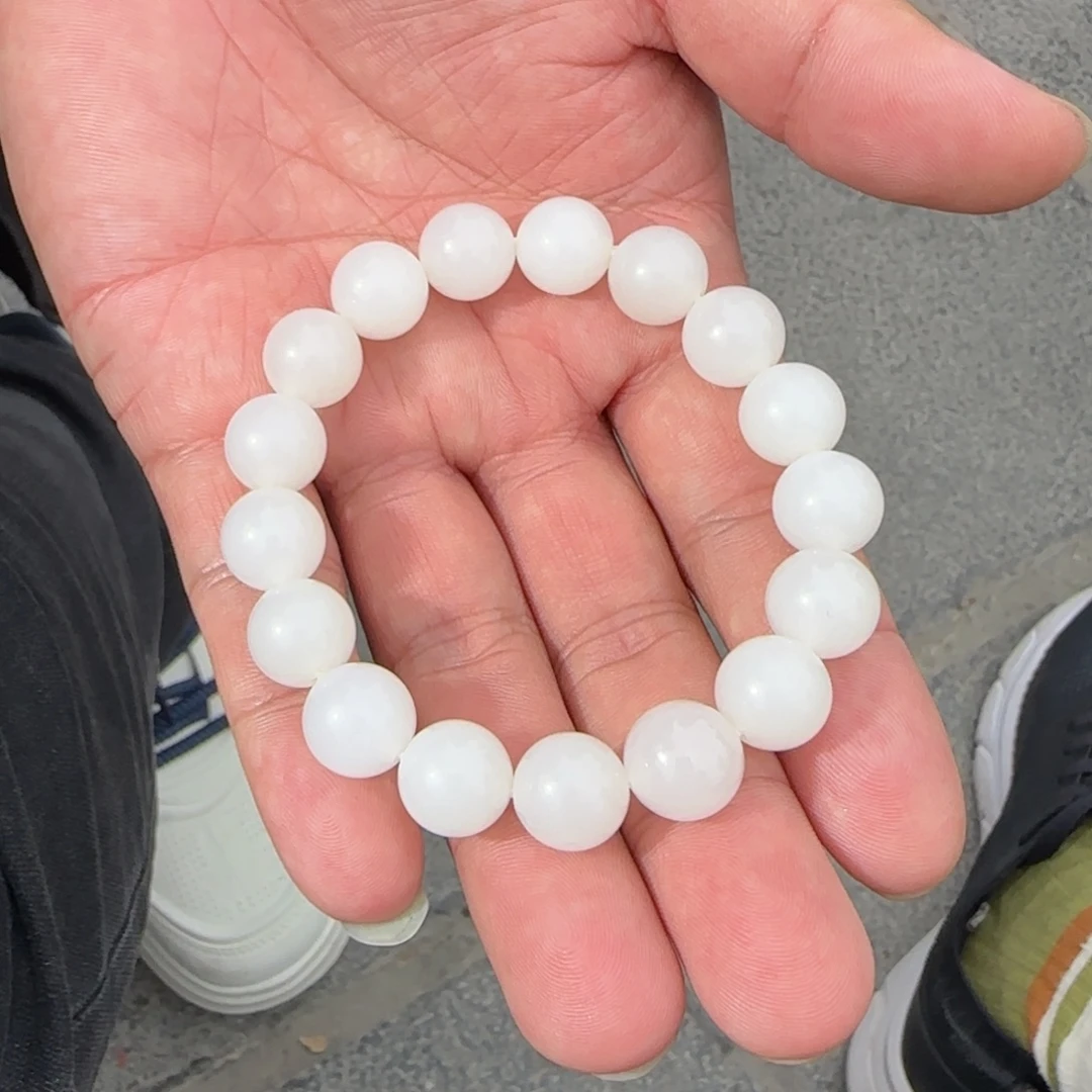 格***格和田玉未镶嵌手链卡12