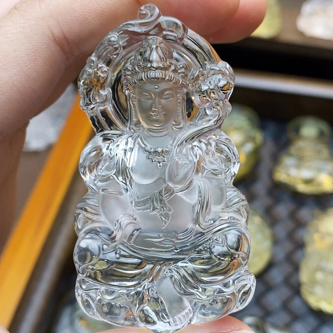 @****吊坠(赠链)未镶嵌水晶