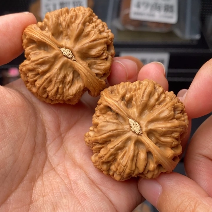 文玩核桃把件42粗筋