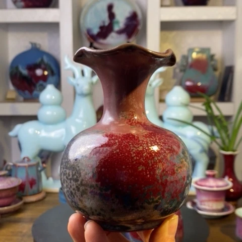 瓷片禹州神后钧瓷原产地~