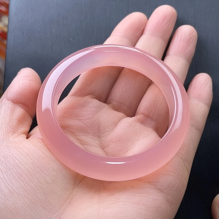 玛瑙/玉髓未镶嵌手镯54圈口