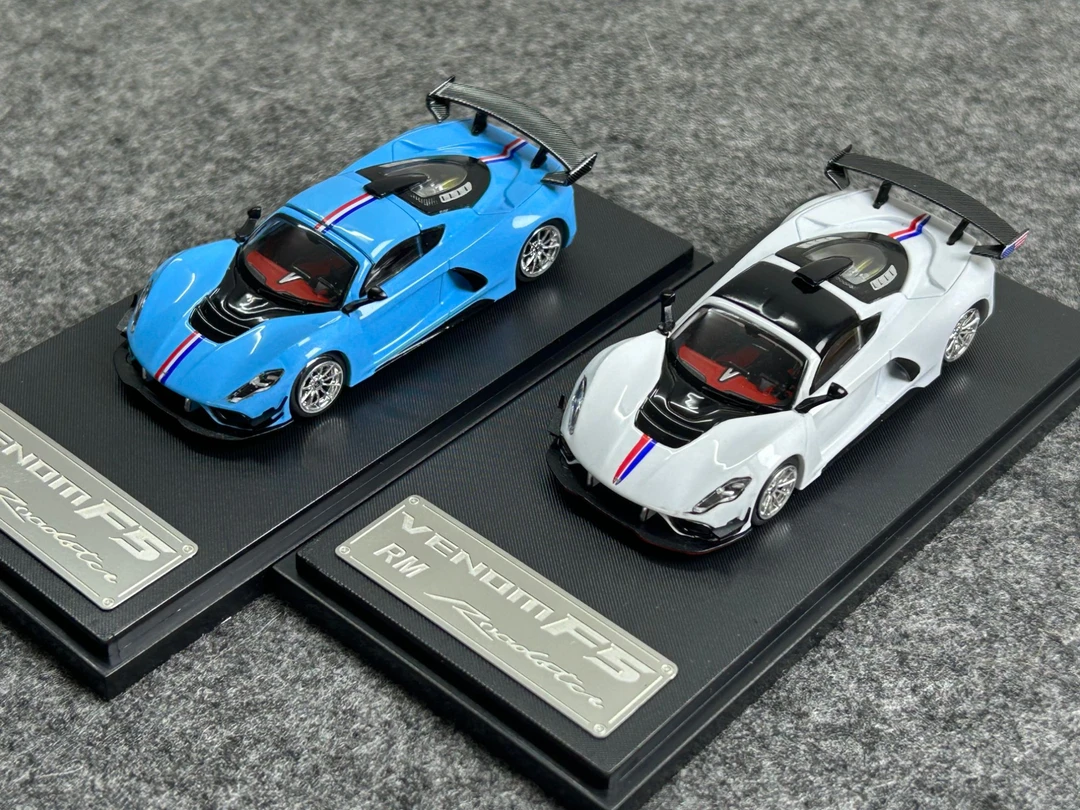 现货 RM 1:64 轩尼诗毒液 Hennessey Venom F5 磁吸后盖 合金车模