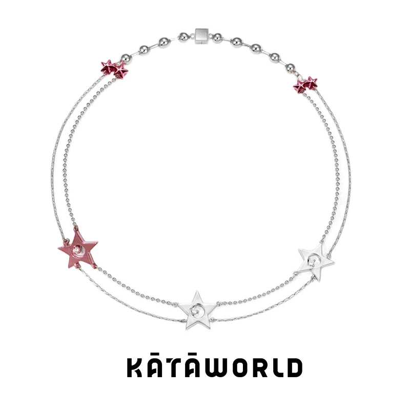KATAWORLD 铜合金项链 【主理人】夜空星轨磁吸项链