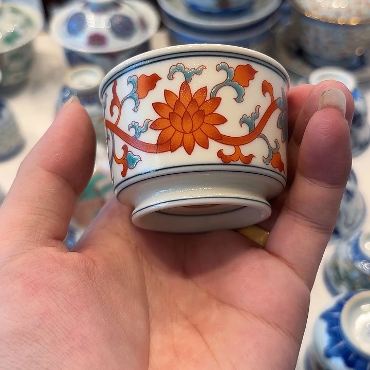 景德镇陶瓷杯子的