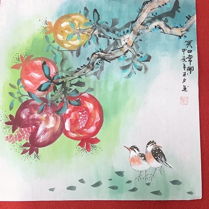 国画老师纯手绘作品欣赏