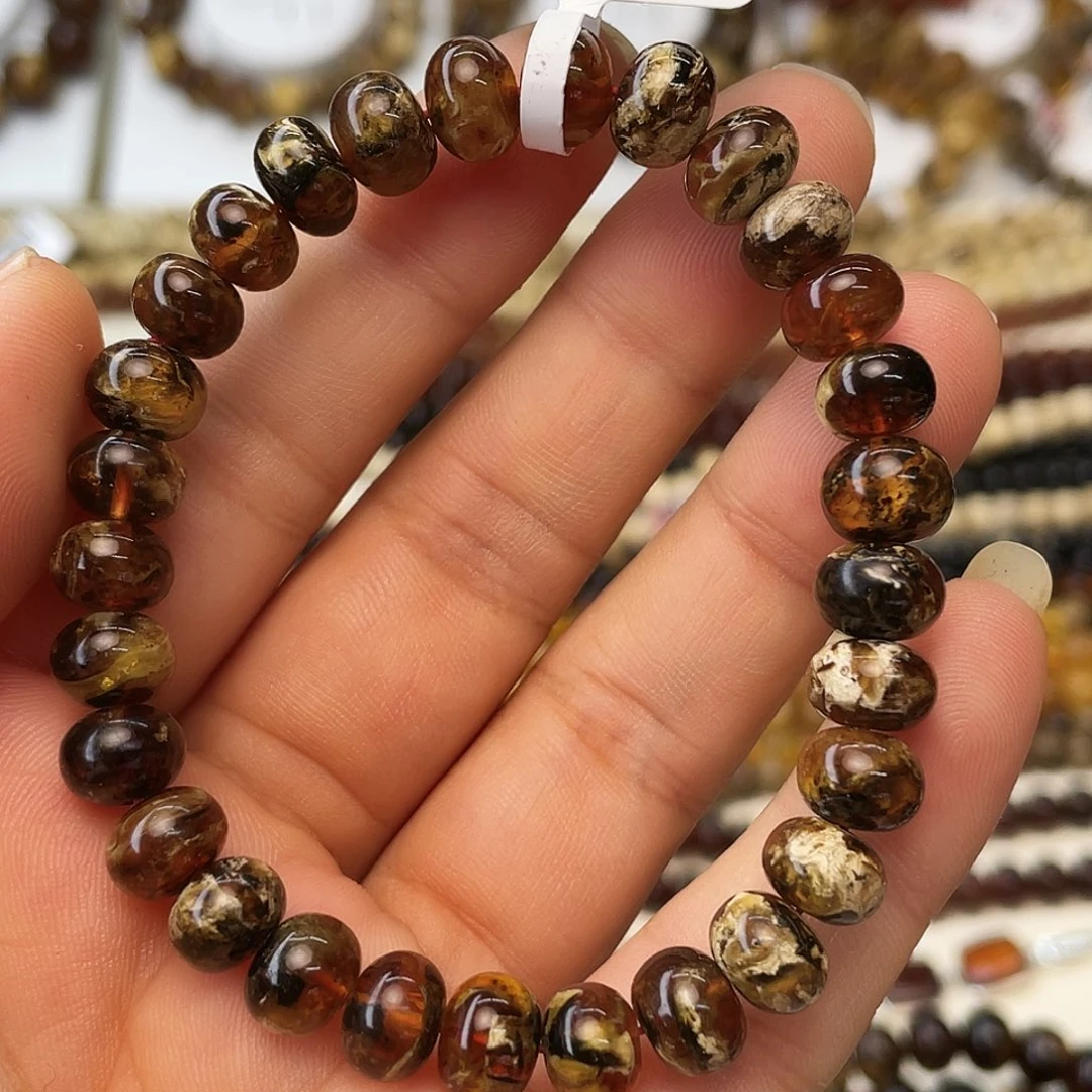 琥珀未镶嵌裸石八90801