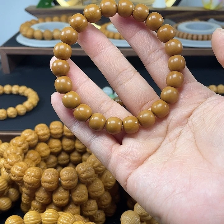 猴头核桃手串金*秋猴头