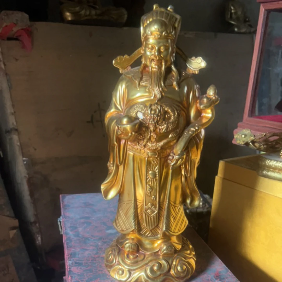 【闪购商品】福利摆件复古工艺风财神