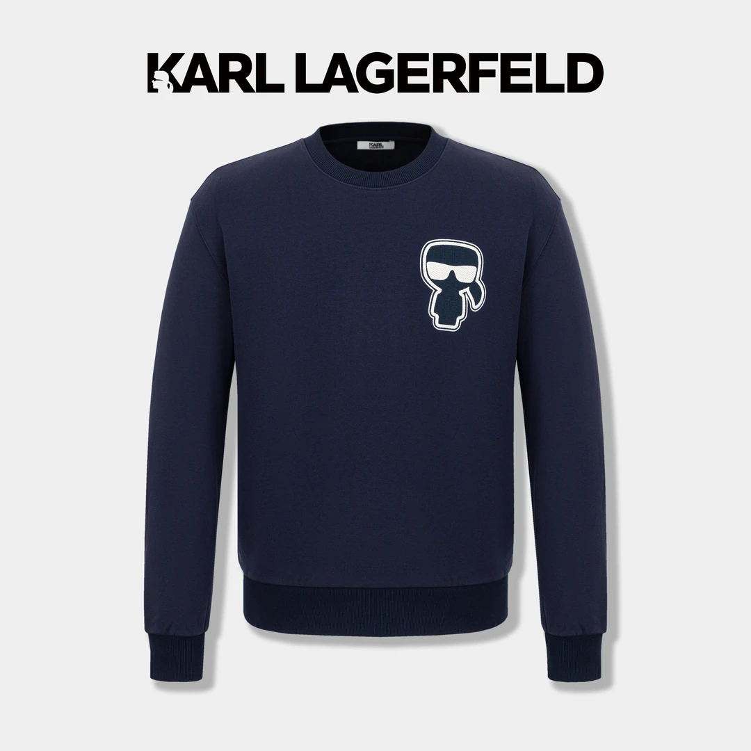 【卡尔男装】KARL LAGERFELD/秋冬套头款长袖卫衣1K1D50603485