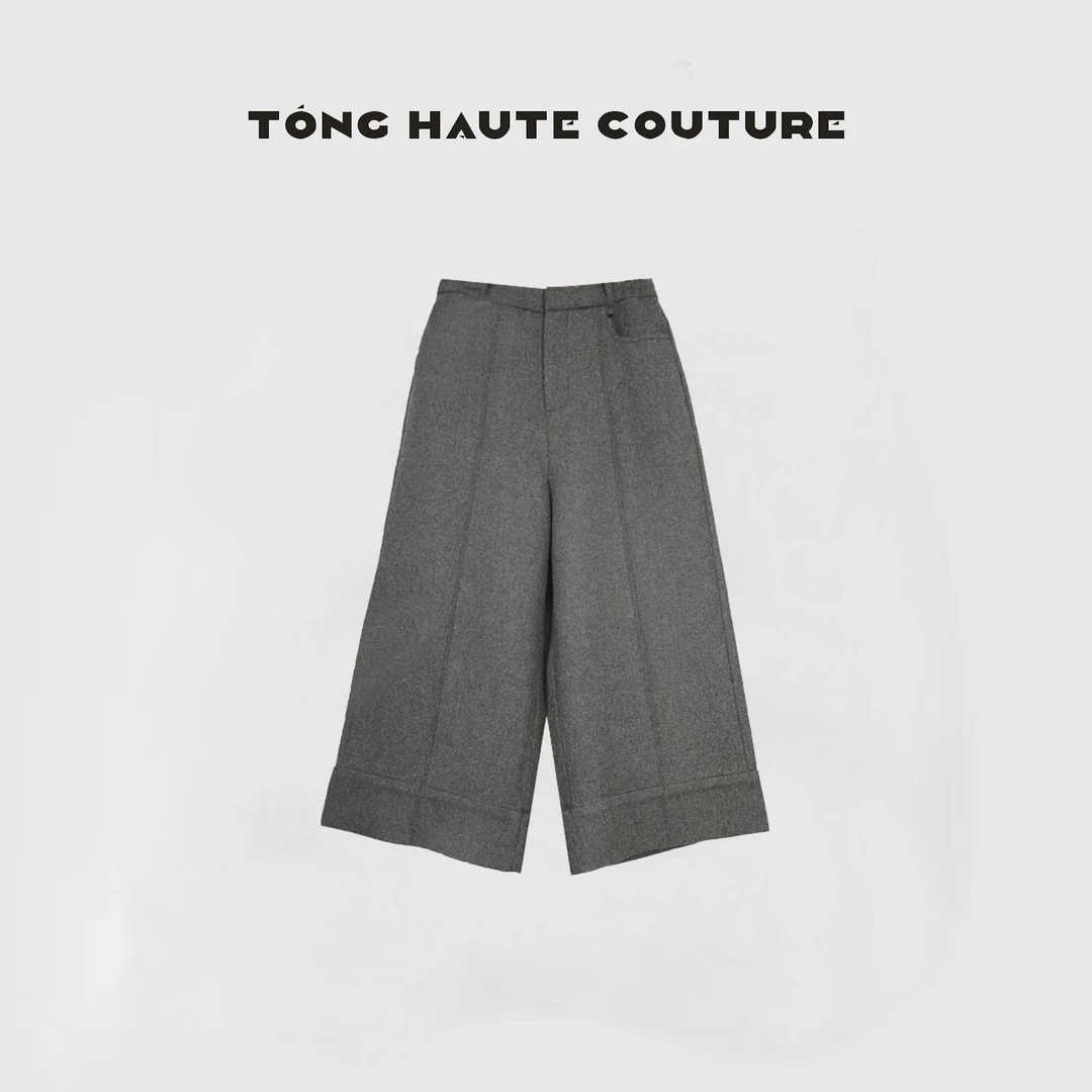 【经典】新款百搭羊毛七分裤休闲裤 YK066