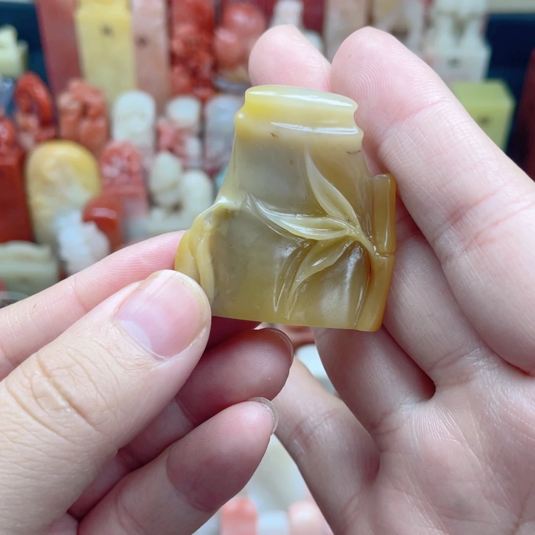 老挝石印石节节高升包刻字