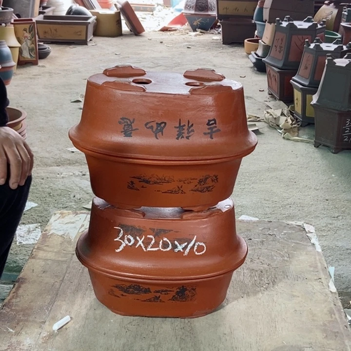 紫砂花盆紫砂紫砂
