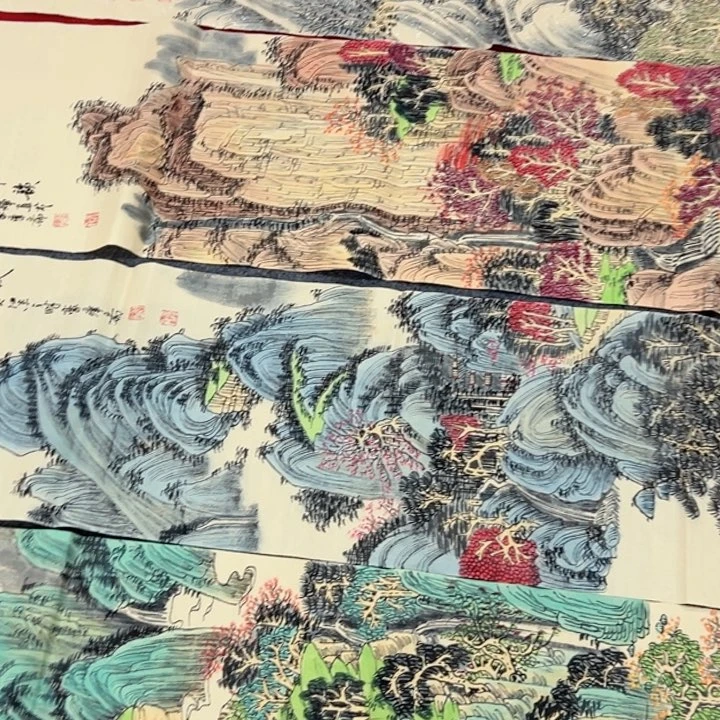 竖款早上好主播和你们说画