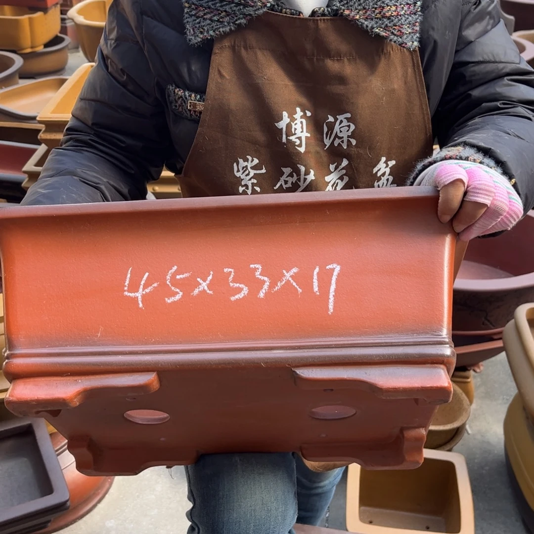 紫砂花盆盆景艺术