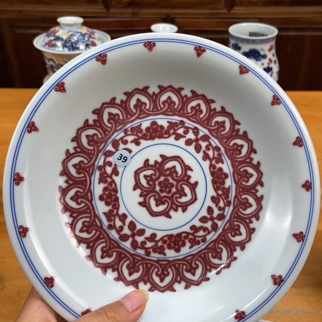 手绘现代茶具非古董