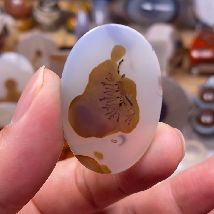 玛瑙/玉髓未镶嵌吊坠(不含链)