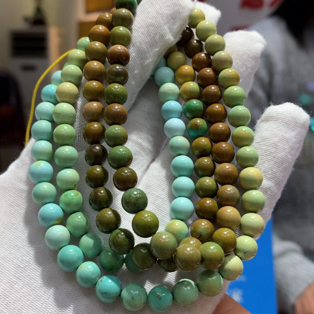 绿松石长链未镶嵌