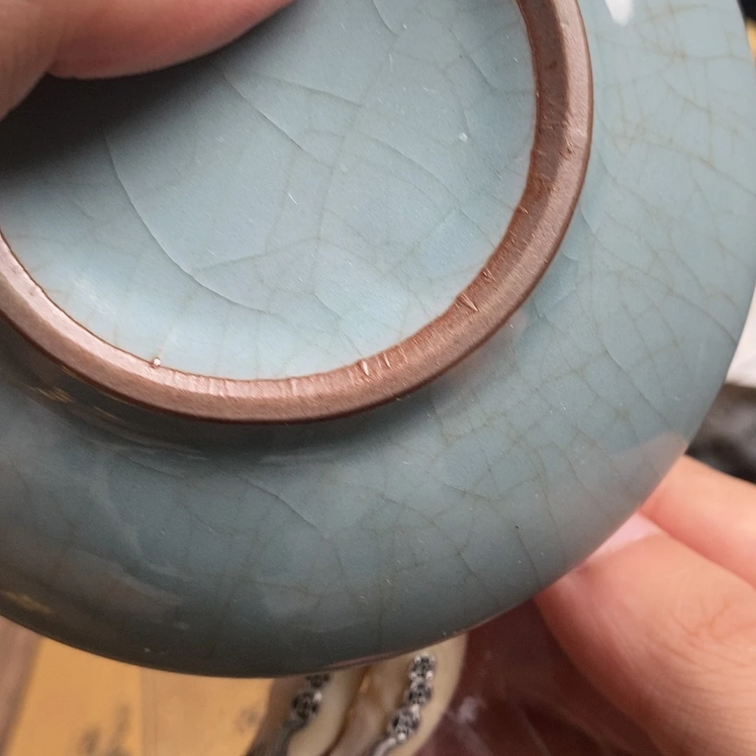 碟瓷器制作工艺精湛精细