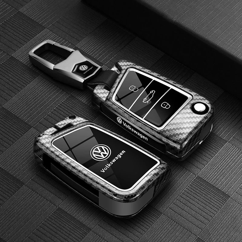 大众钥匙套新老款速腾高级宝来朗逸迈腾帕萨特桑塔纳途昂凌渡壳扣