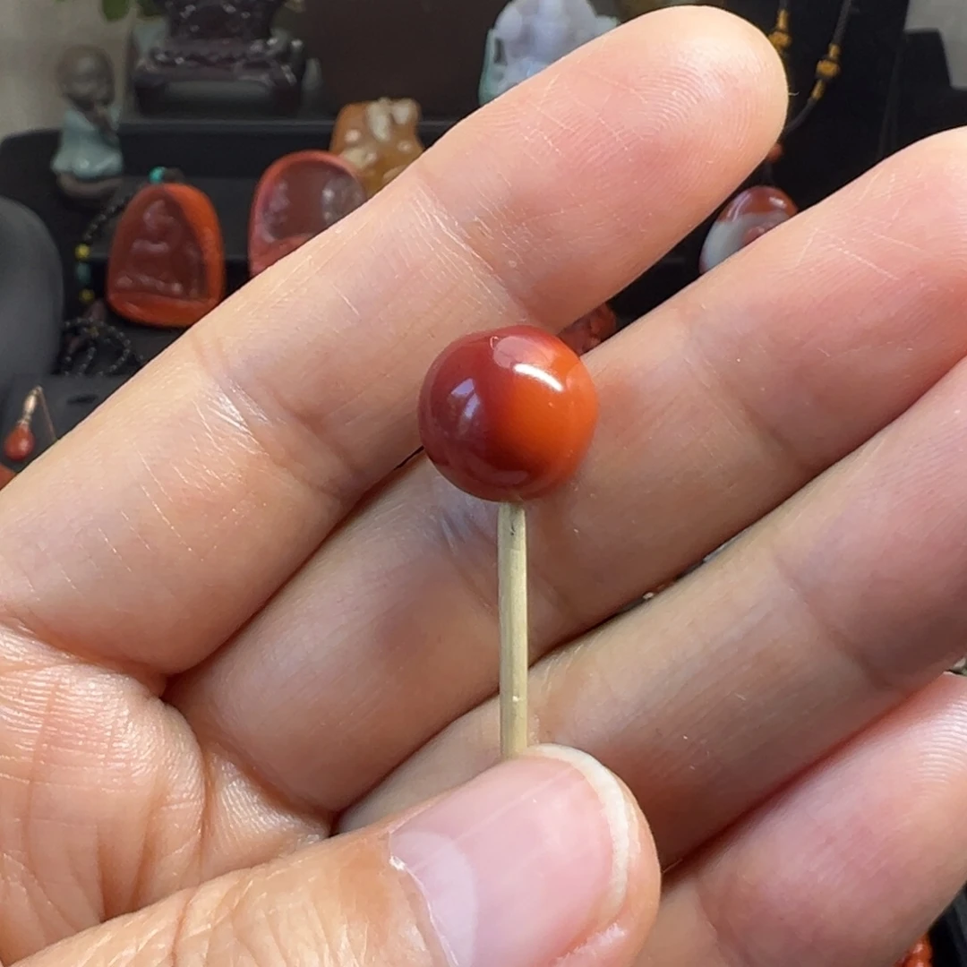 南红玛瑙单珠未镶嵌t****l