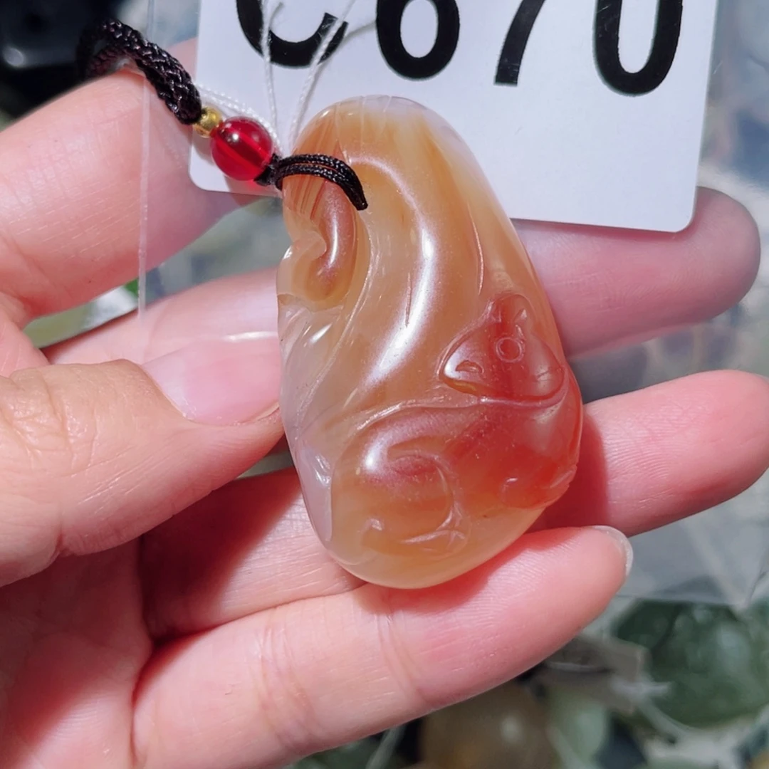 玛瑙/玉髓合金颈饰