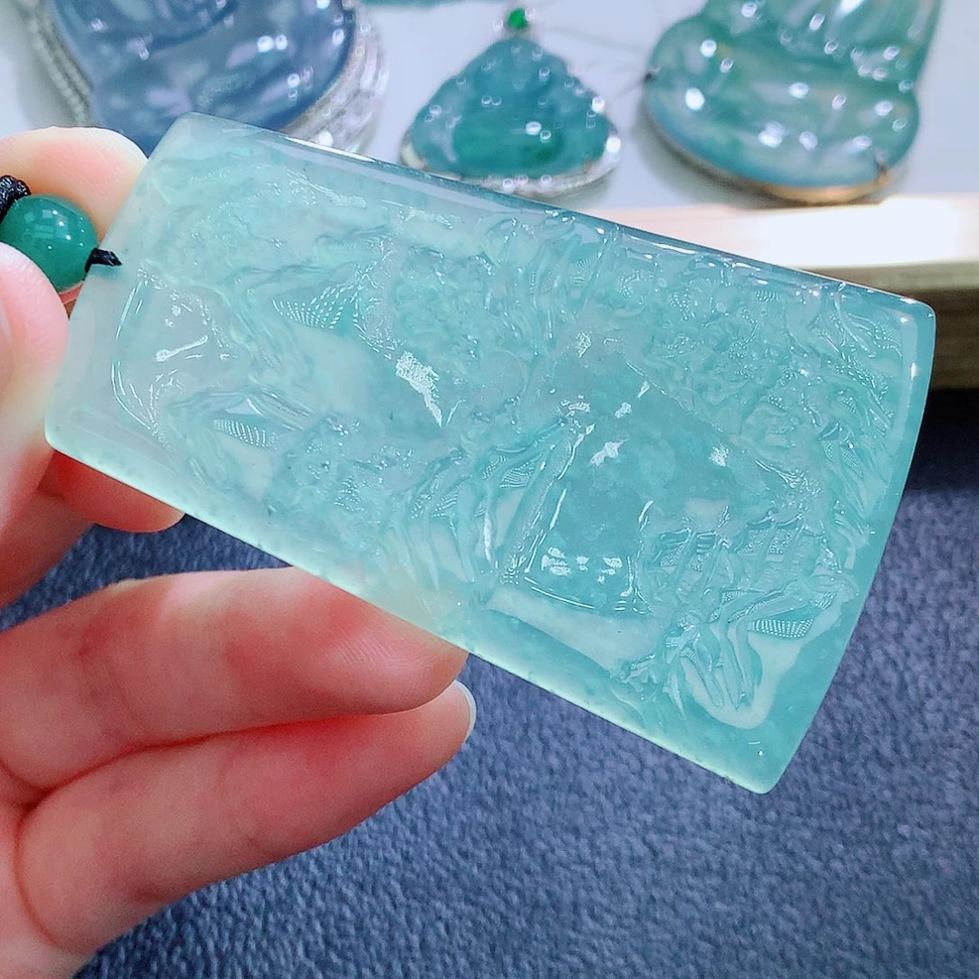 颈饰未镶嵌翡翠翡翠