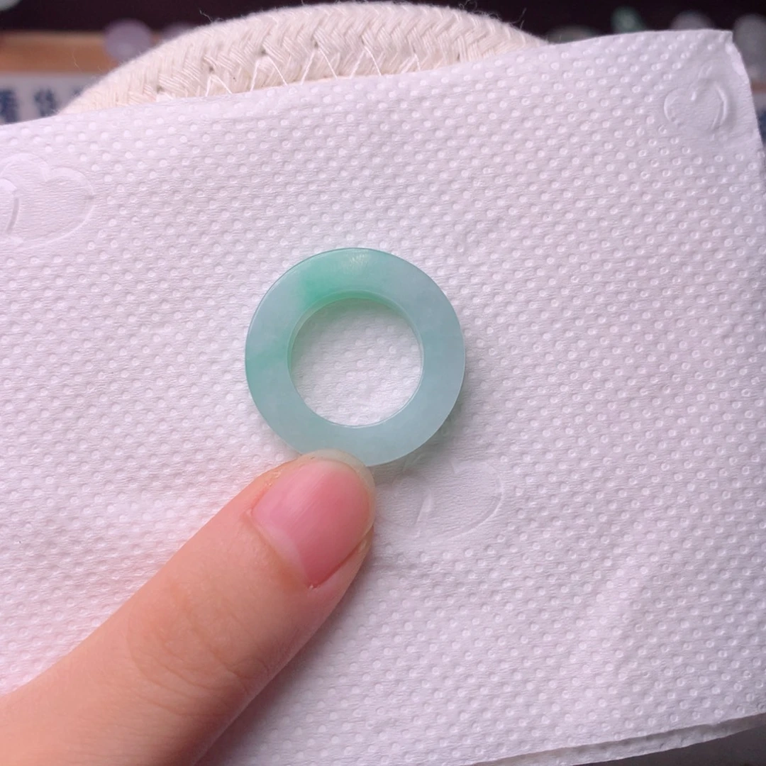 定制翡翠未镶嵌翡翠戒指