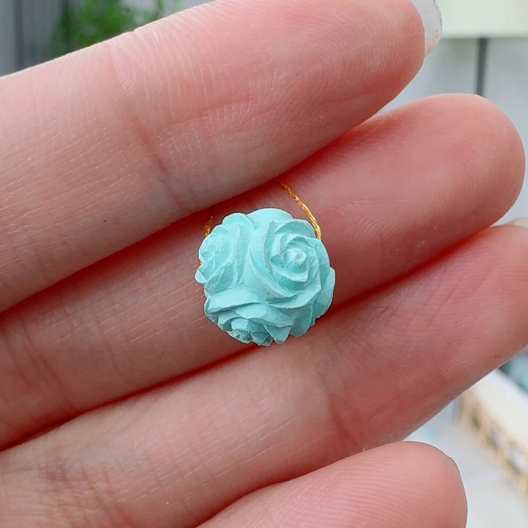 未镶嵌绿松石珠宝奇石