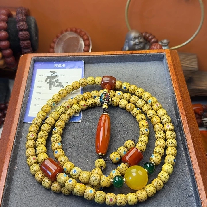 吊坠星月菩提脖挂