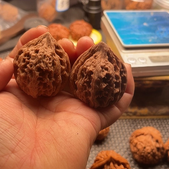 天***雷桃核把件特价核桃