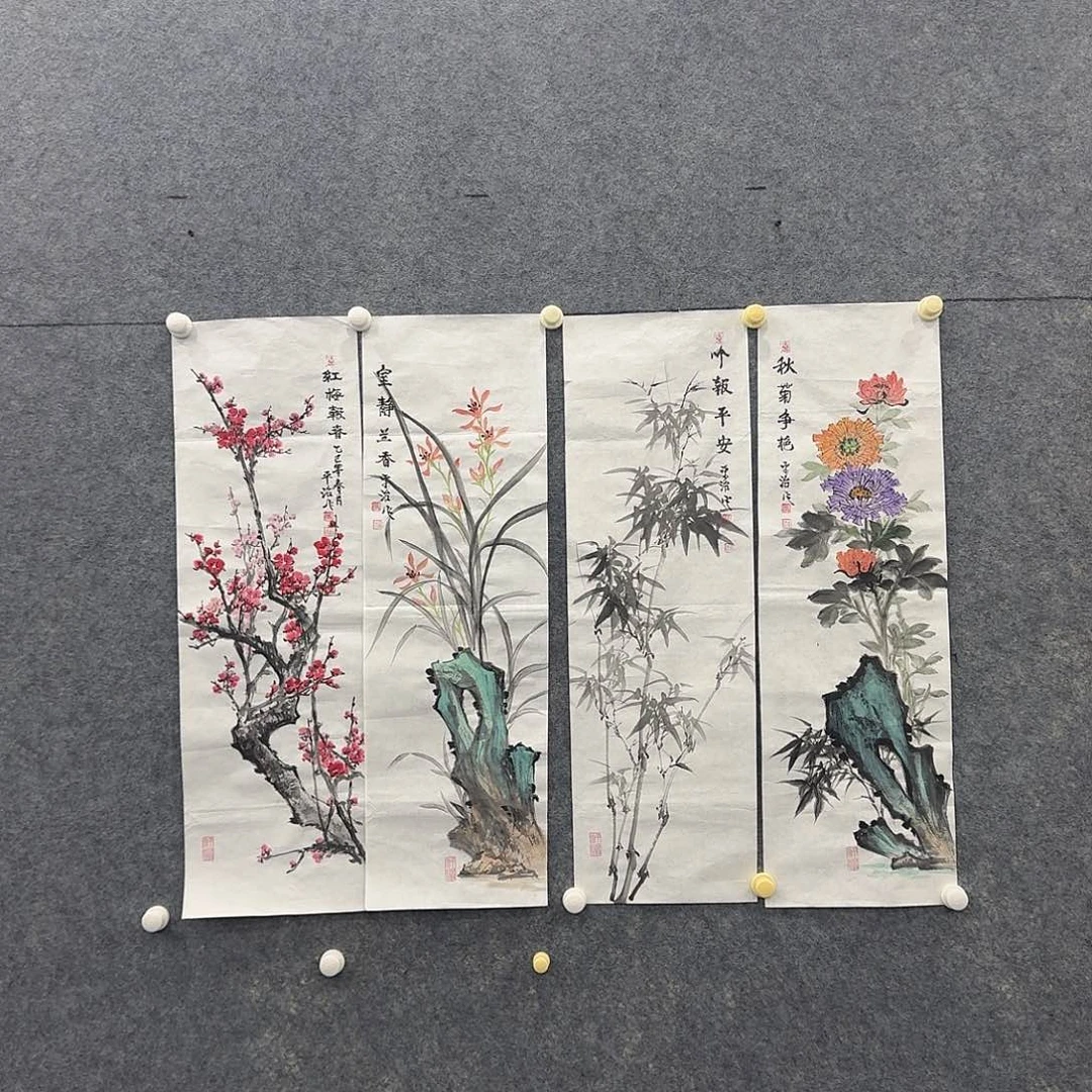 国画国画纯手绘制