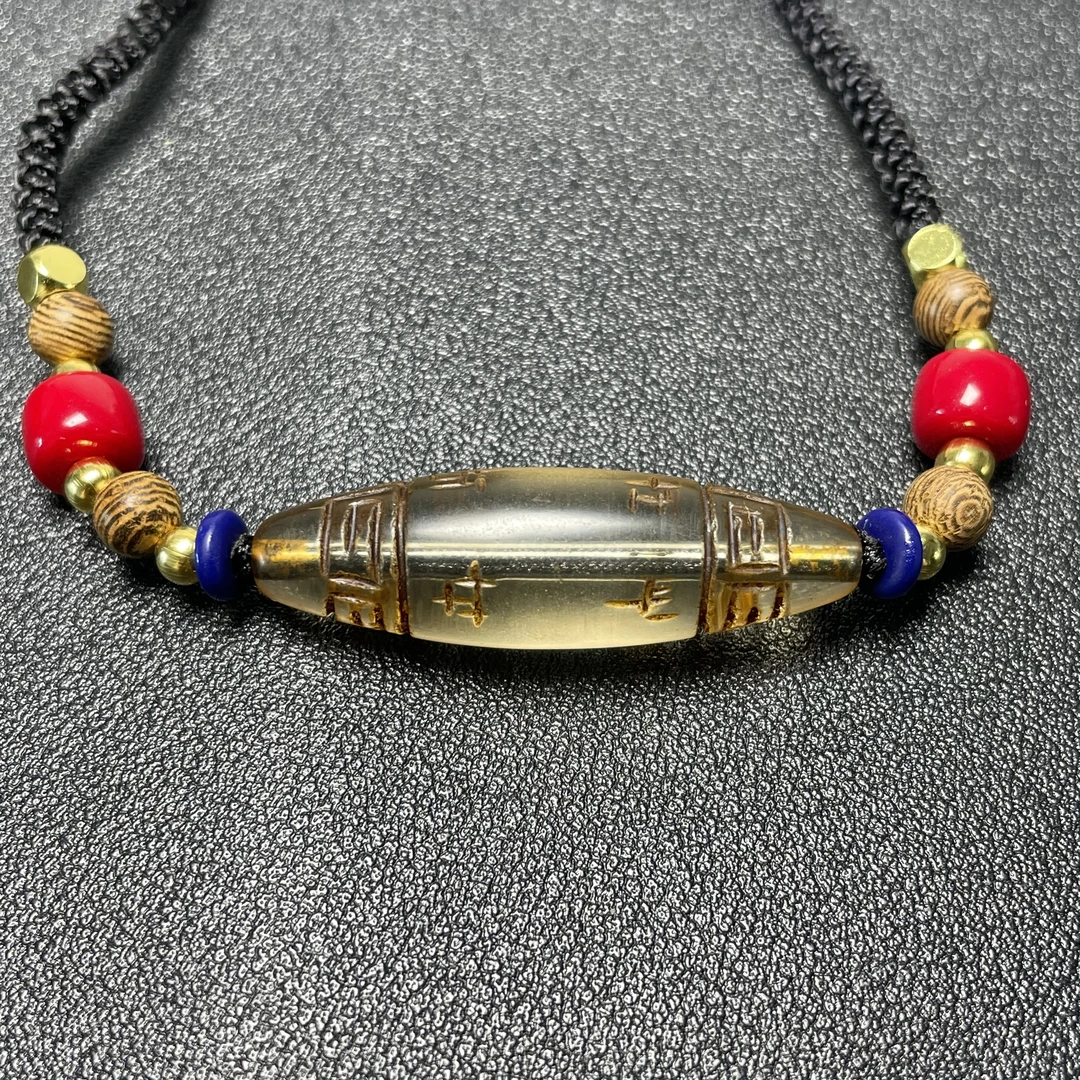 【古珠】民国水晶吊坠2411200537