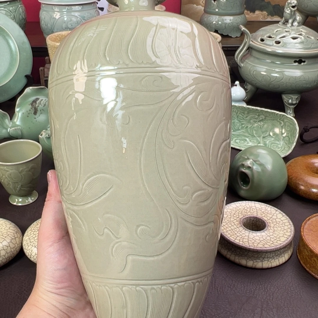 青瓷茶器青瓷茶器微瑕