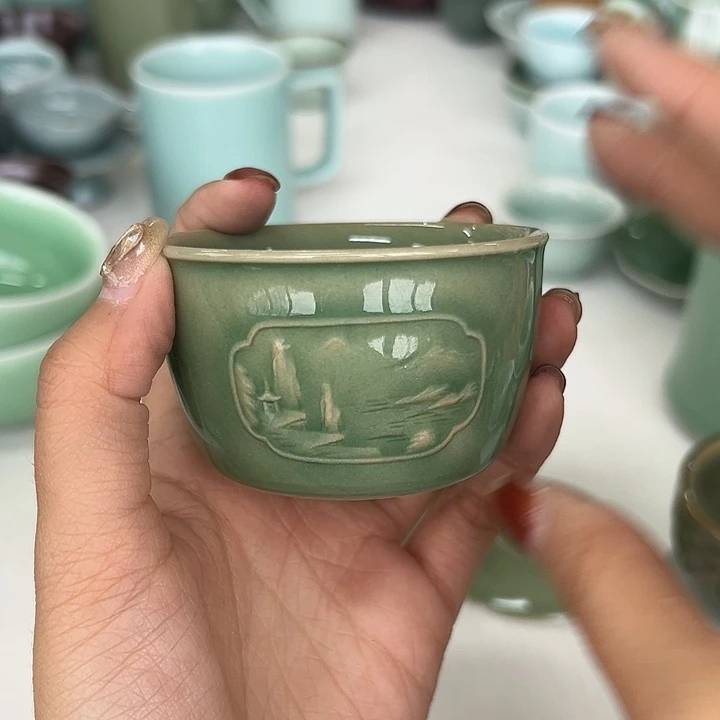 小米茶器龙泉青瓷