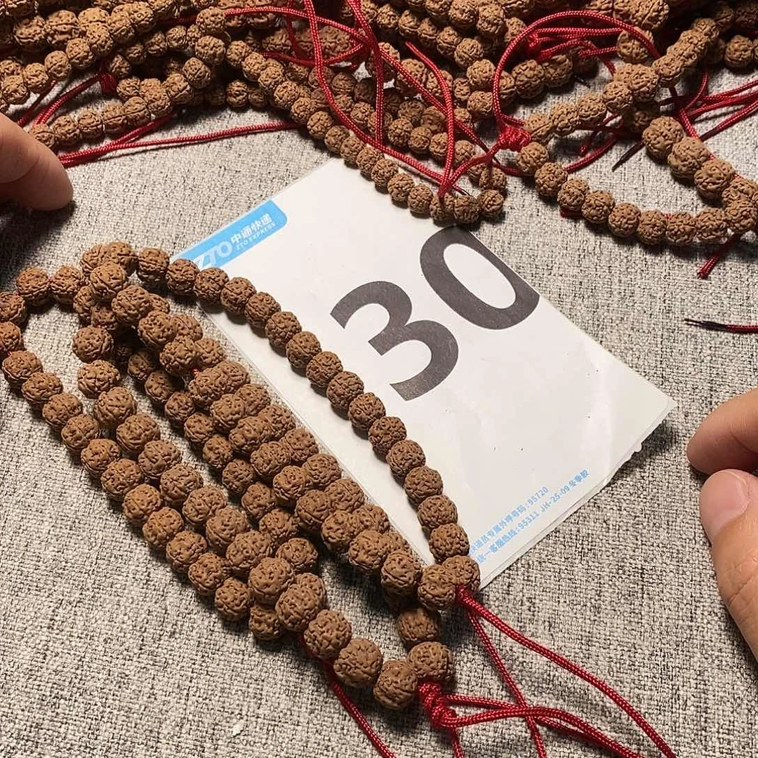 手串金刚菩提30号闷墩梅花手串