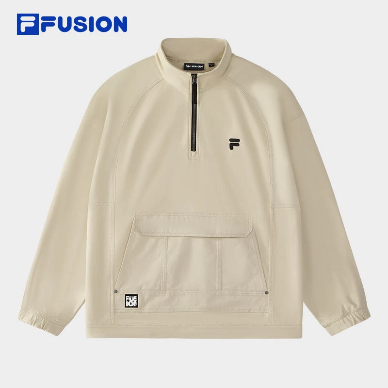 【半拉链休闲宽松卫衣】FILA斐乐男士街头潮流时尚潮牌T11M513205F