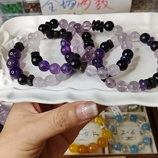 未镶嵌摆件水晶手串