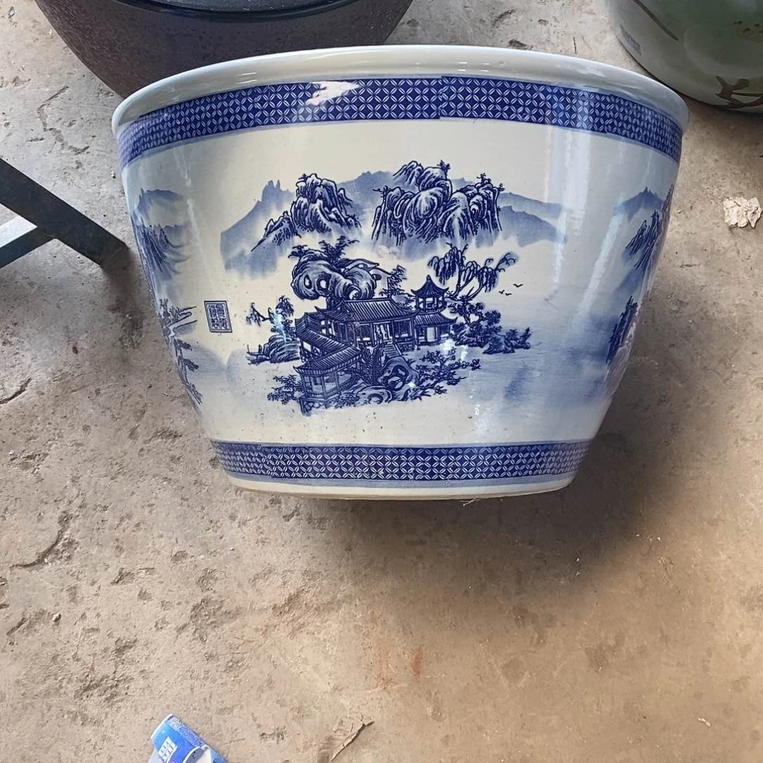 景德镇陶瓷鱼缸艺术