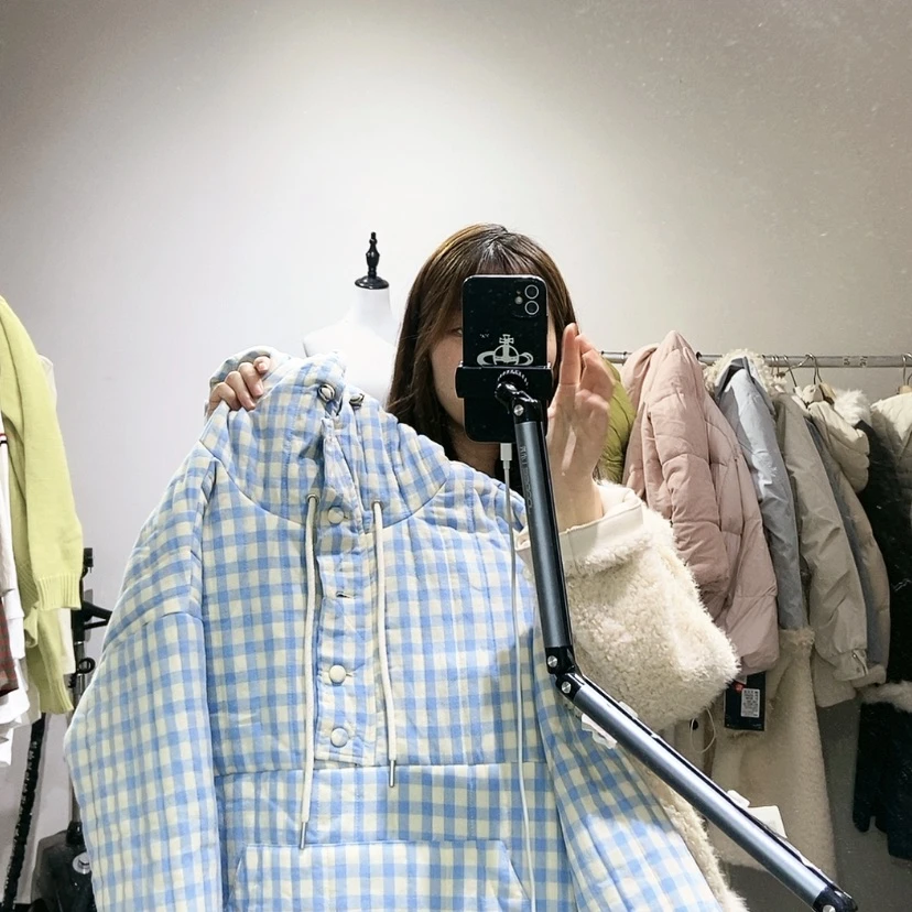 【闪购商品】格子棉服