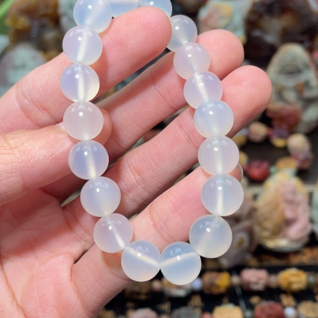 石英质玉未镶嵌手链