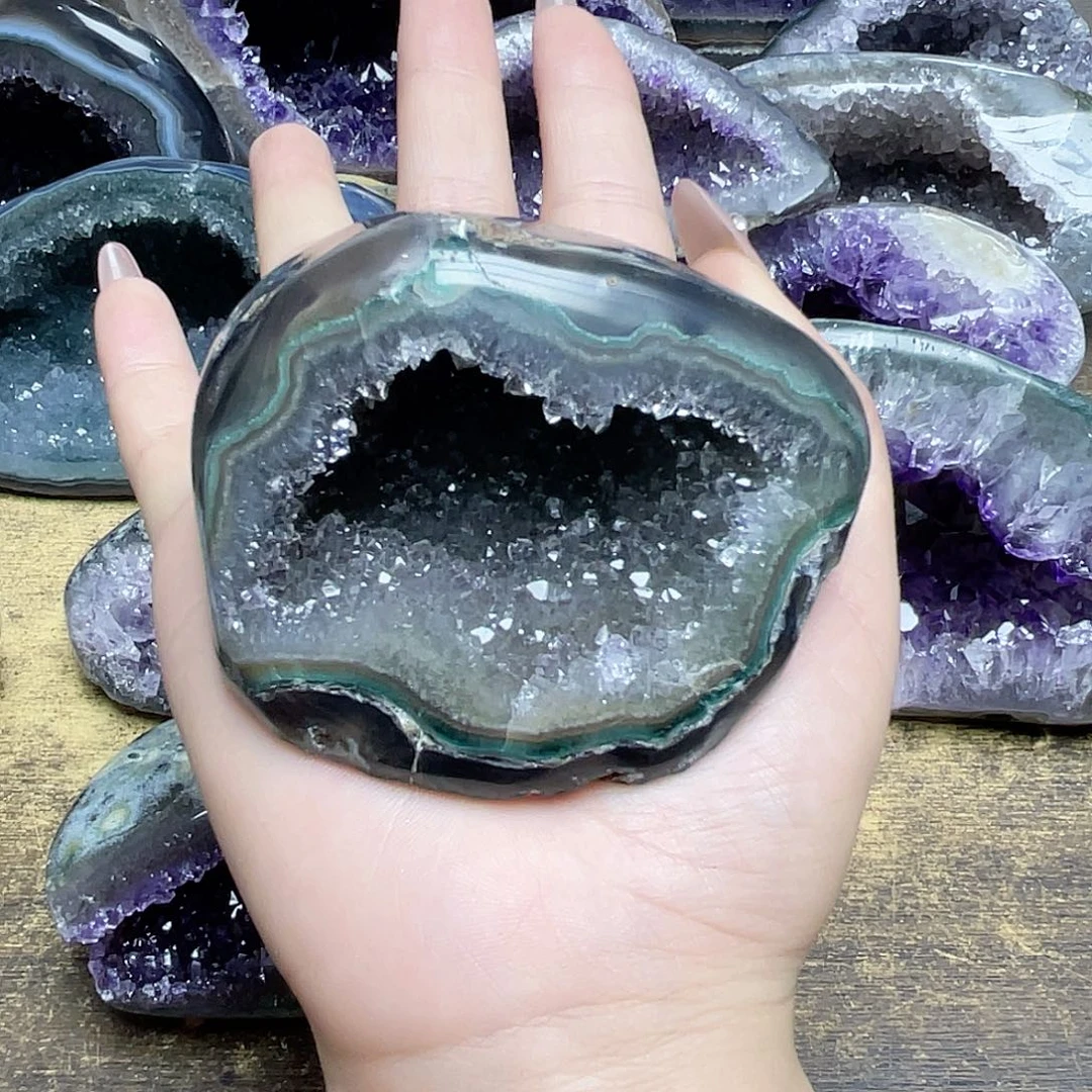 未镶嵌紫晶大型摆件（非配饰）潇*