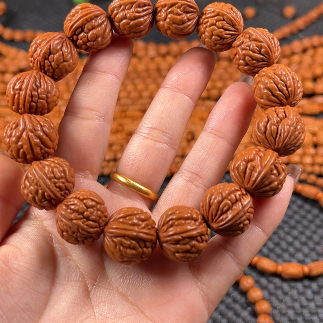 桃核手串Y12链接手串