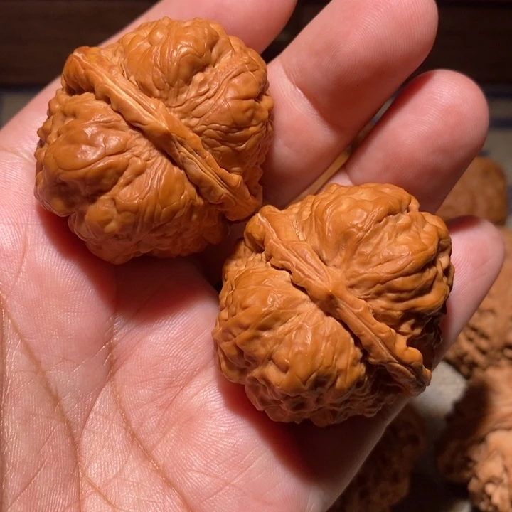 把件文玩核桃42*44怀柔蛙饼